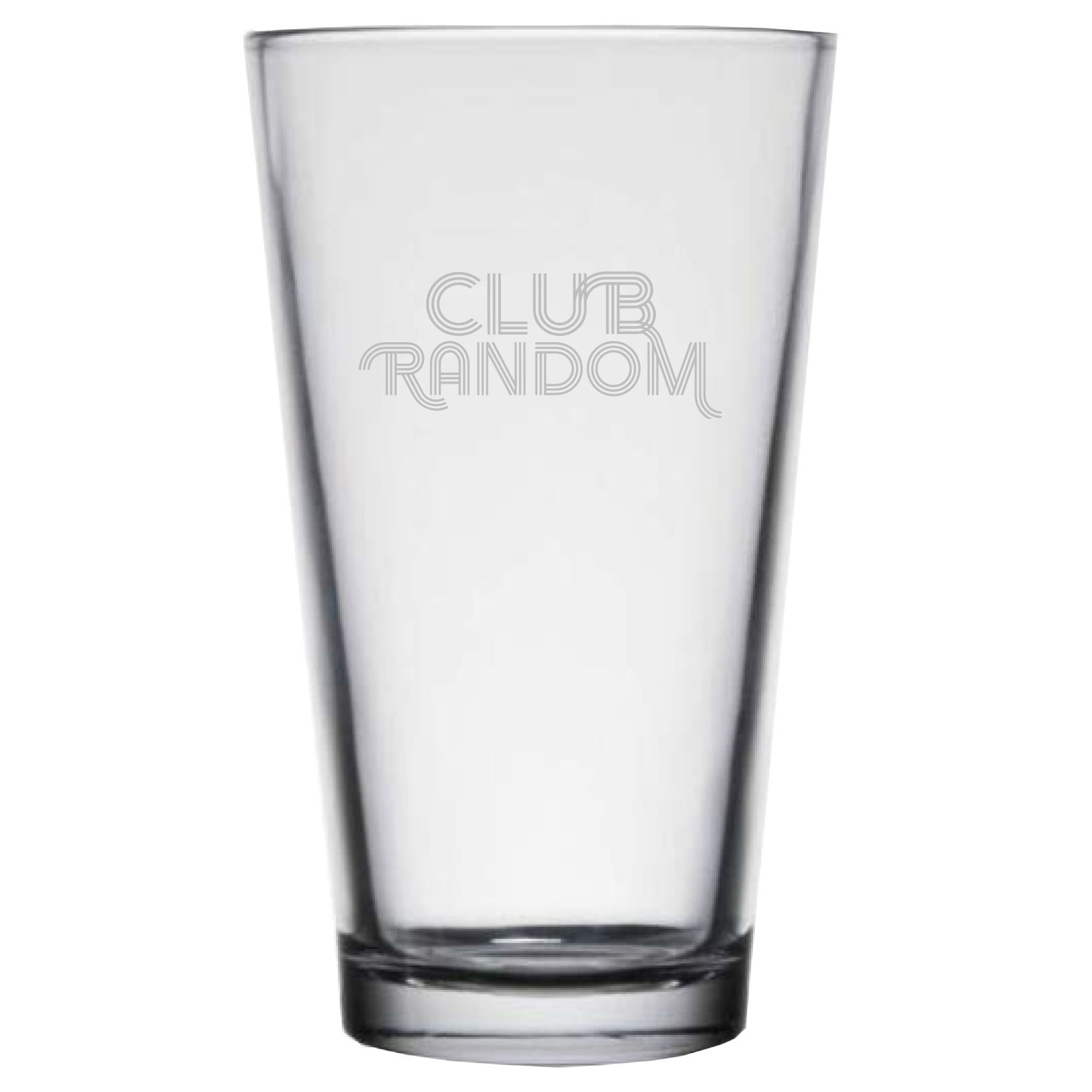 Logo Pint Glass