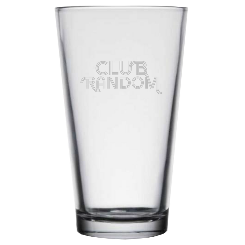 Logo Pint Glass