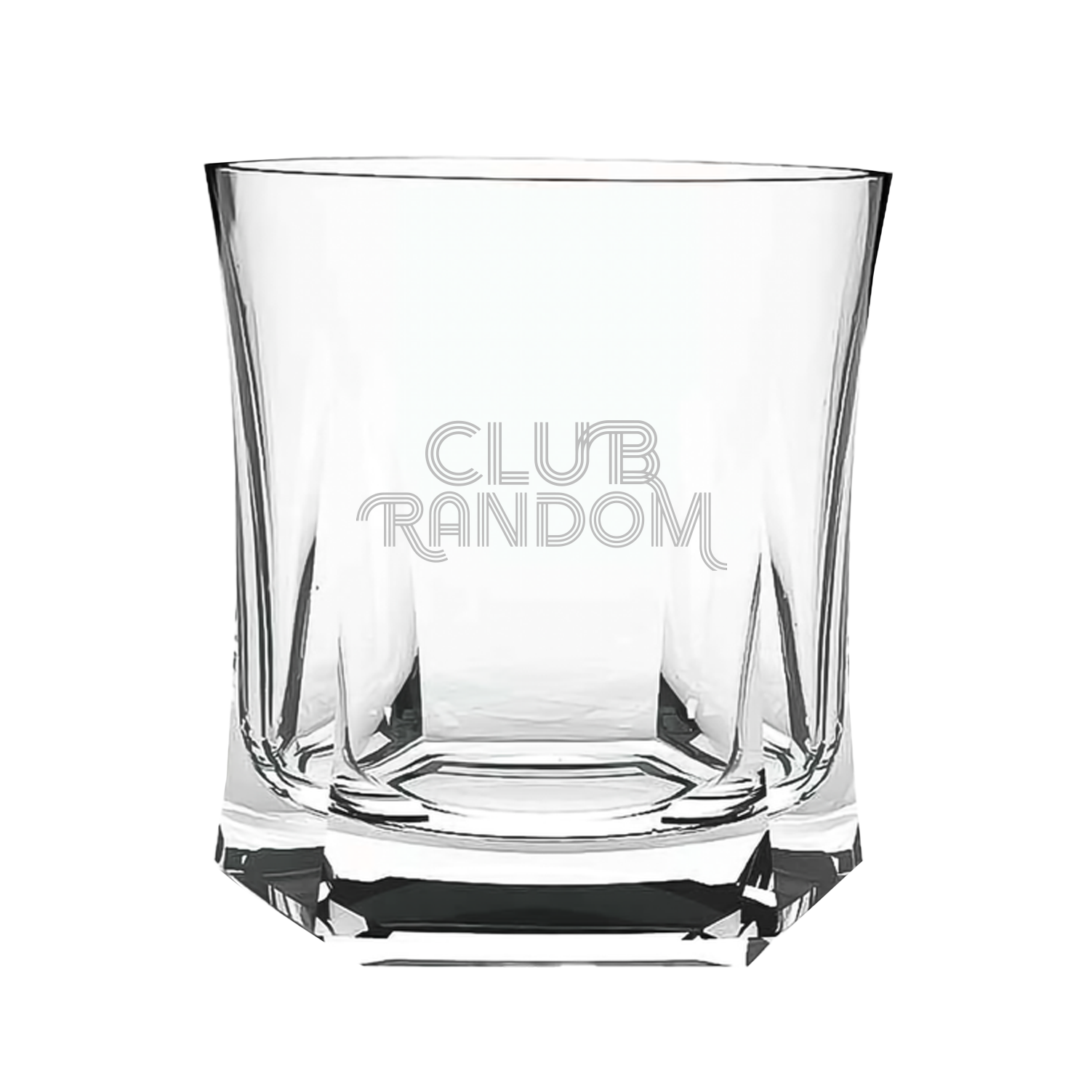 Logo Rocks Glass